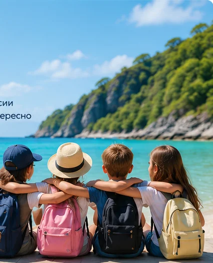 Дети на летних каникулах